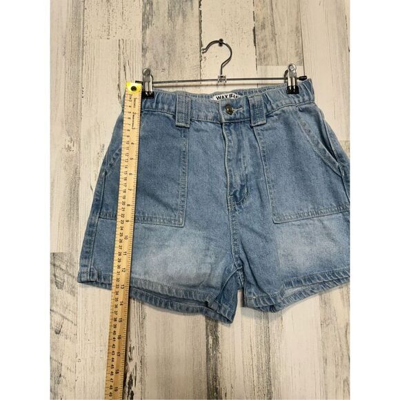 Wax blue Jean shorts - Picture 8 of 11